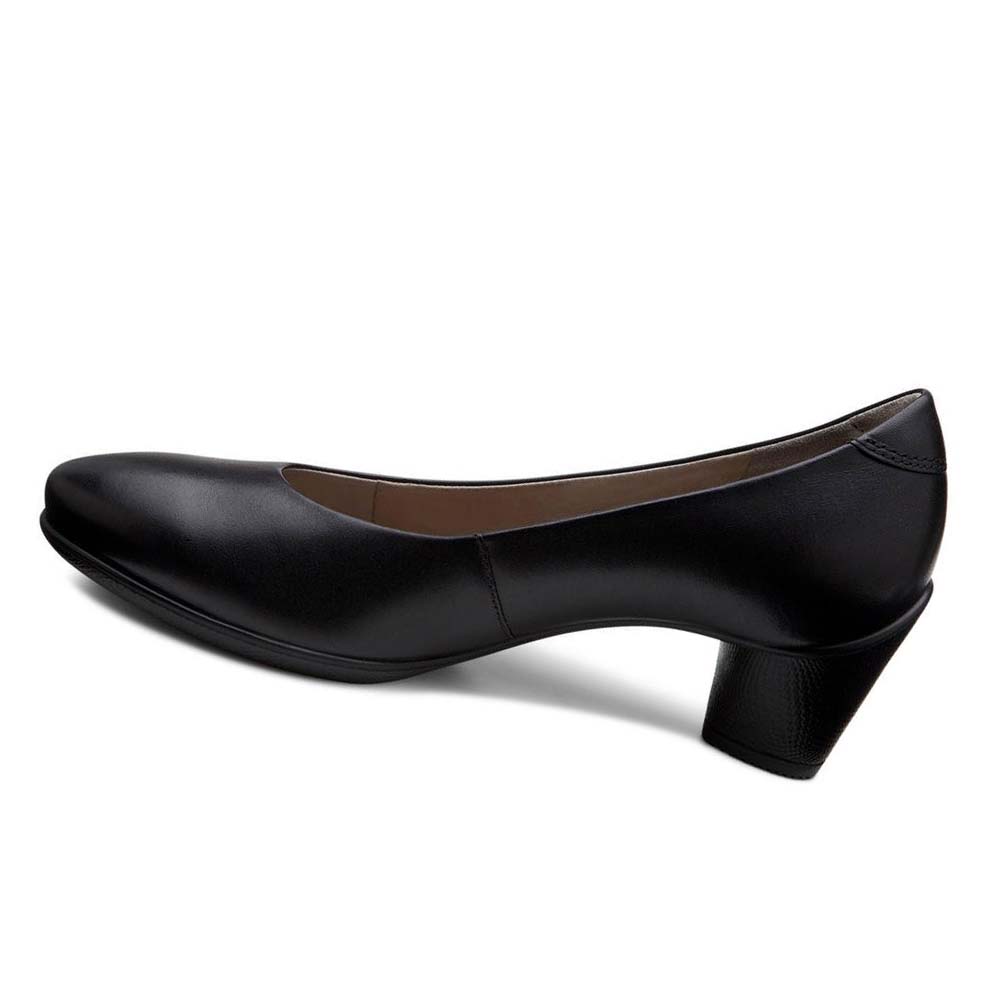 Women's Ecco Sculptured 45 Plain Pumps Black | Canada 159PJJ